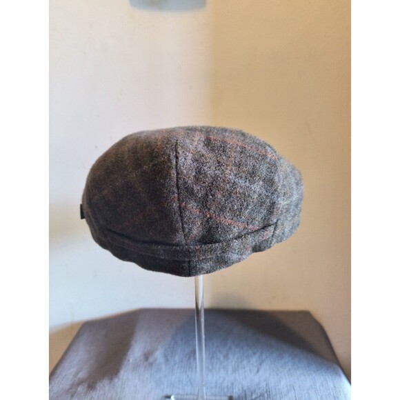 Mucros Weavers Killarney Ireland Wool Quilted Cap One Size Men's Plaid Hat - Picture 5 of 9